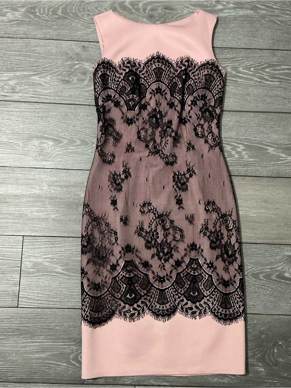 Tadashi Shoji Lace Sheath Cocktail Dress size 2